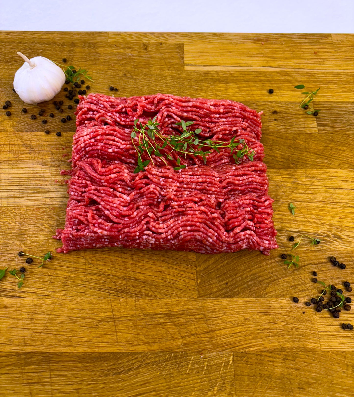 Hakket oksekød 8-12% fedt 500g