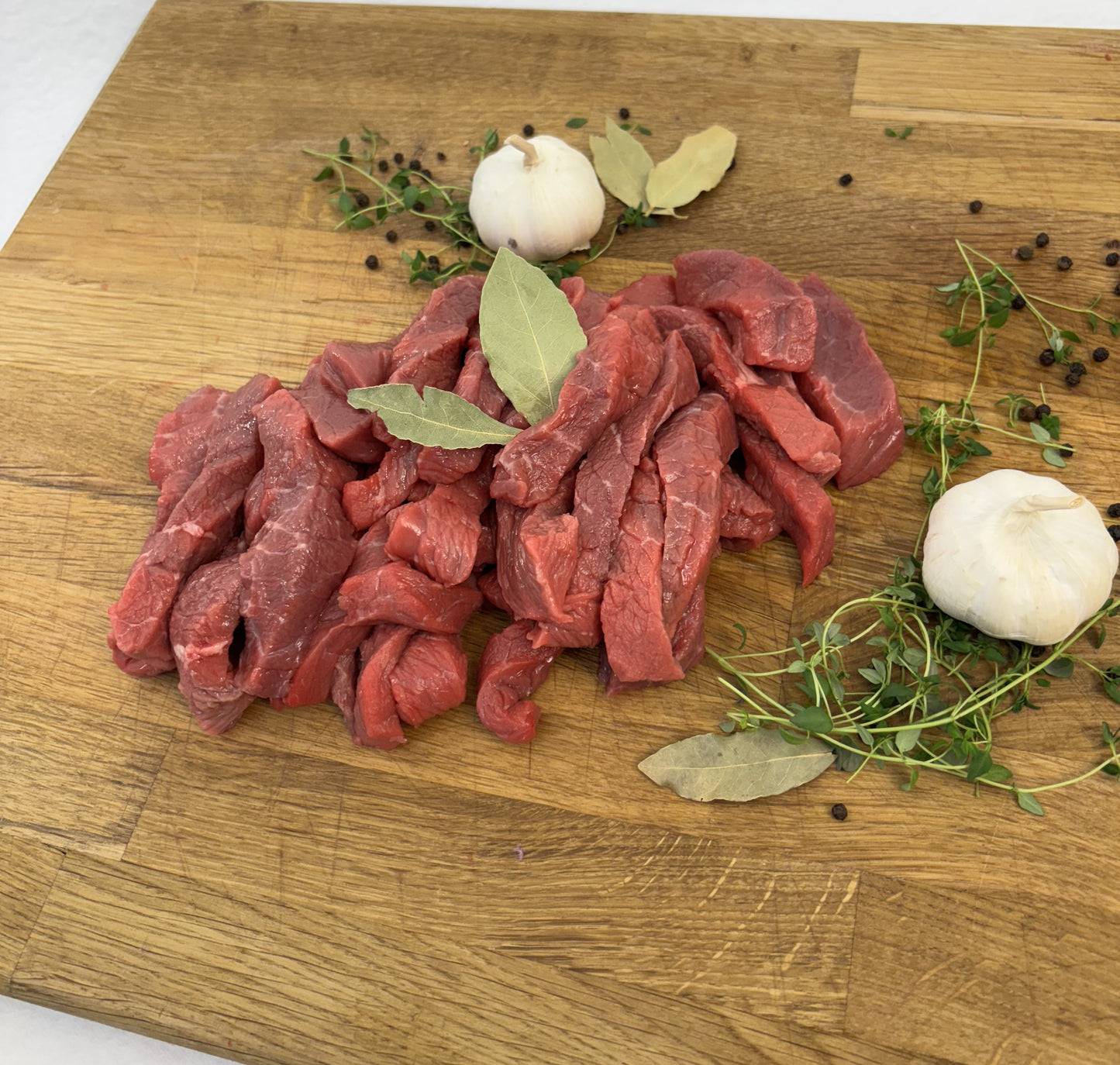 Okse stroganoff Pr. 500g.