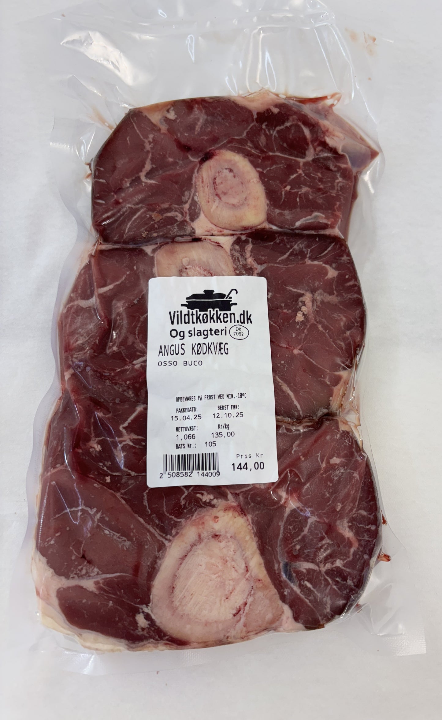 Okse osso buco Pr.Kg