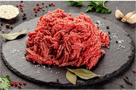 Hakket oksekød 8-12% fedt 500g